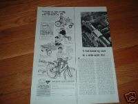 1964 AMF Wheels Ad AMFlite Cobra Bicycle Wagons etc  