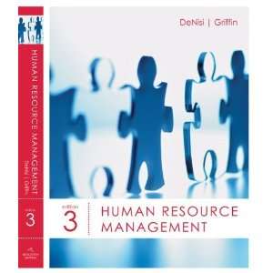  Human Resource Management 3e [Hardcover] Angelo S. DeNisi 