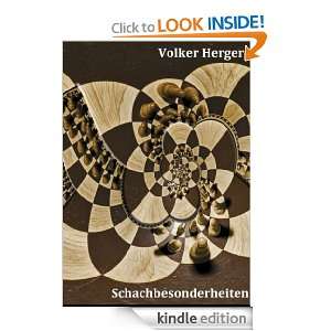 Schachbesonderheiten (German Edition) Volker Hergert  