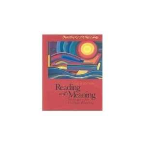  Reading with Meaning Strategies for College Reading (6th 