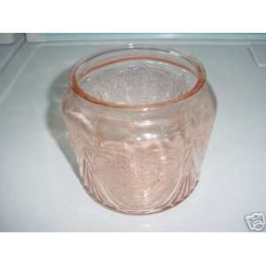  Pink Royal Lace Cookie Jar Bottom 