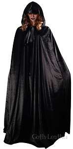 Gothic Wedding Wicca Medieval LARP Costume Cosplay Clubwear Black 