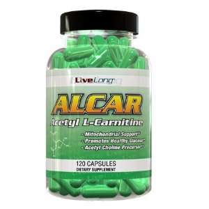  Acetyl L Carnitine (ALCAR) 500mg, 120 Capsules Beauty
