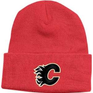  Calgary Flames BL Watch Primary Knit Hat Sports 
