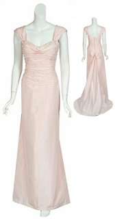 Enchanting Shell Pink TERI JON Eve Gown Dress 10 NEW  