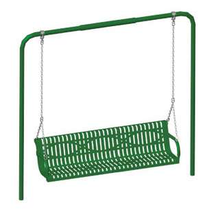 Ultra Play Systems Inground Steel Lawn Swing And Frame 4 Foot 