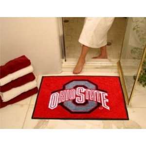 Ohio State OSU Buckeyes All Star Welcome/Bath Mat Rug 