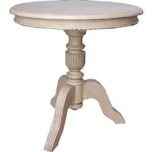  Biltmore Small Round Dining Table in Antique White 