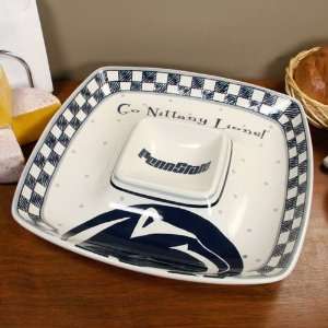   Lions Gameday Ceramic Chip & Dip Serving Tray