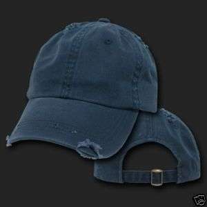 NAVY BLUE VINTAGE STYLE POLO BASEBALL CAP HAT CAPS NEW  