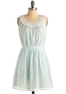   to Sea Foam Dress  Mod Retro Vintage Printed Dresses  ModCloth