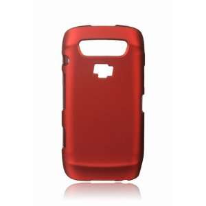  BlackBerry Storm 3 9570 Rubberized Shield Hard Case   Red 