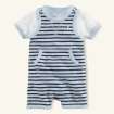 Striped Shortall   One Pieces Layette Boy (Newborn 9M)   RalphLauren 