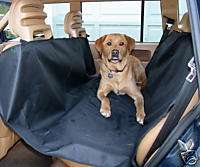   HAMMOCK STYLE PET DOG CAR SEAT COVER FOR A CLEAN CAR & A SAFE PET