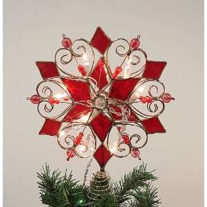   Lighted Snowflake Christmas Tree Topper #41529