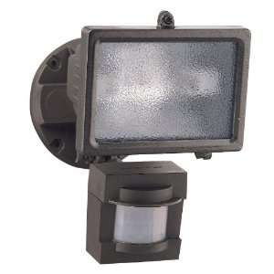 Secure Home 110 Degree Halogen Motion Sensing Security Light   Bronze 