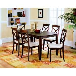   Collection Solid Wood Dining Table & Chairs Set