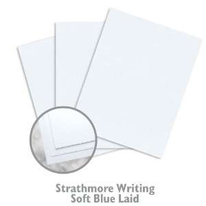   Writing 25% Cotton Soft Blue Paper   500/Ream