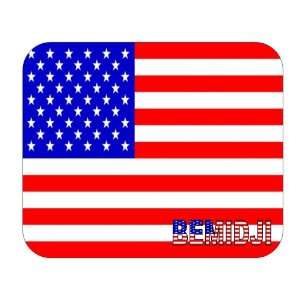  US Flag   Bemidji, Minnesota (MN) Mouse Pad Everything 