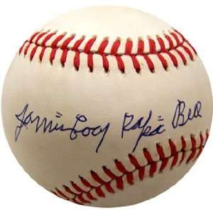  James Bell Autographed Baseball   Cool Papa Sports 