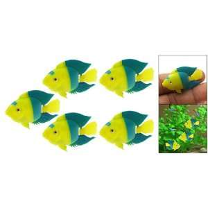  Como 5 PCs Plastic Floating Ornamental Fish for Aquarium 