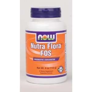    NOW Foods   NutraFlora FOS Powder 4 oz