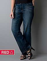 Distinctly Boot jean with Right Fit Technology  Lane Bryant