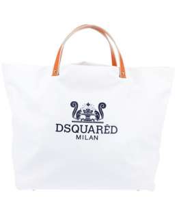 Dsquared2 Logo Print Shopping Bag   Tessabit   farfetch 