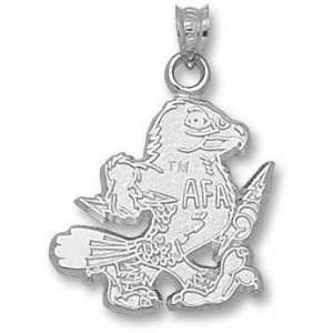 Air Force Falcons Sterling Silver AFA Falcon 3/4 Pendant  