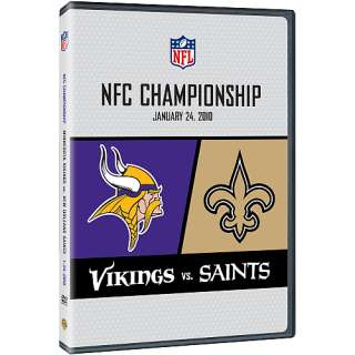 NFL 2009 NFC Championship Game DVD Minnesota Vikings vs New Orleans 