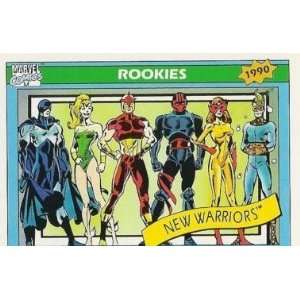  1990 Impel Marvel Comics # 85 New Warriors Everything 