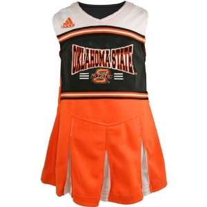 adidas Oklahoma State Cowboys Orange Preschool Two Piece Cheerleader 