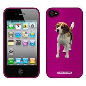  Beagle forward on Verizon iPhone 4 Case by Coveroo  