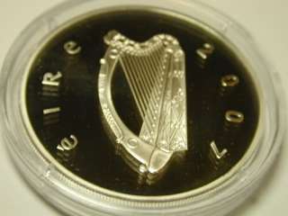 IRELAND 10EURO SILVER PROOF COIN. CELTIC CULTURE 2007  