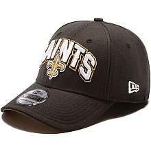 Mens New Era New Orleans Saints Draft 39THIRTY® Structured Flex Hat 