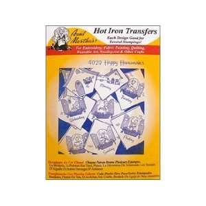   Hot Iron Transfer White Happy Homemaker Arts, Crafts & Sewing