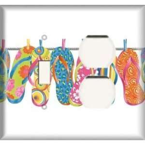   Switch / Outlet Combo Plate   Hanging Beach Sandals
