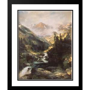   Framed and Double Matted Mountain of the Holy Cross