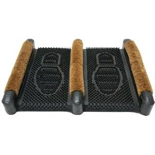 Traditional Rubber Coir Boot Scrusher   2.5 x 12 x 16 Outdoor 