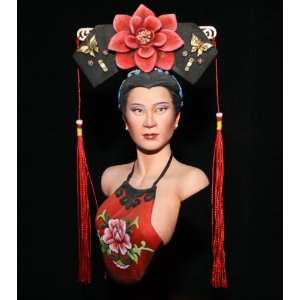  Qing Dynasty Woman Bust (Unpainted Kit) Toys & Games
