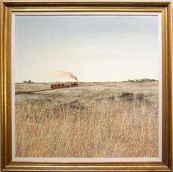 DUANE ARMSTRONG Signed 1969 Original Oil   LISTED  
