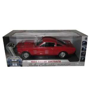  1966 Ford Shelby Mustang GT 350 Fastback Red 1/18 Toys 