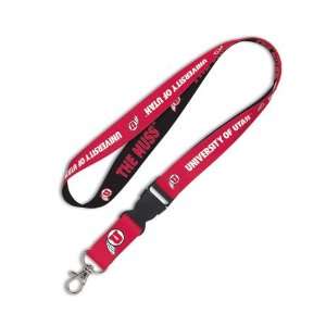   College Sports Team Detachable Lanyard with Key Ring Sports