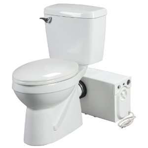  Bathroom Anywhere 38758 Macerating Toilet System, Includes 
