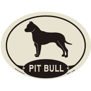  European Style American Pit Bull Terrier Auto Decal
