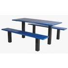 Sports Play 601 659 6& Straight Post Picnic Table with 4&& Square 
