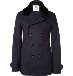   and jackets  Winter coats  Dixon Peacoat with Shearling Collar