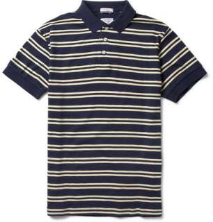   Polos  Short sleeve polos  Striped Cotton Jersey Polo Shirt