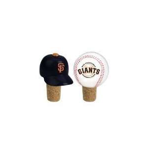  San Francisco Giants 1.75 Bottle Cork Set (Qty2)   MLB 