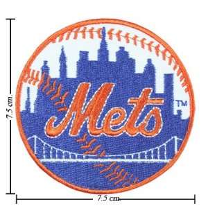  New York Mets Logo Iron On Patches 
